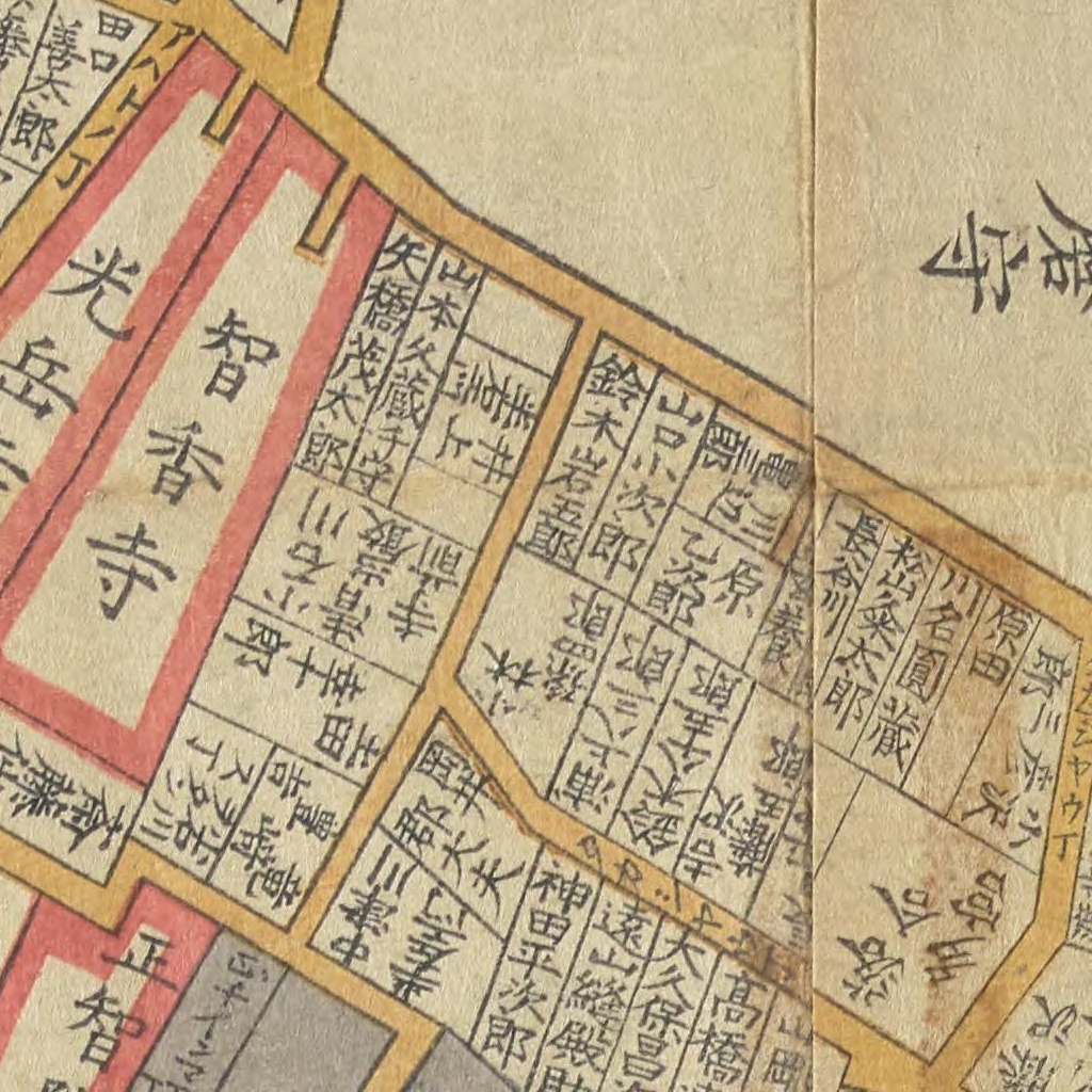 26-258] 安房殿町 | 江戸マップ