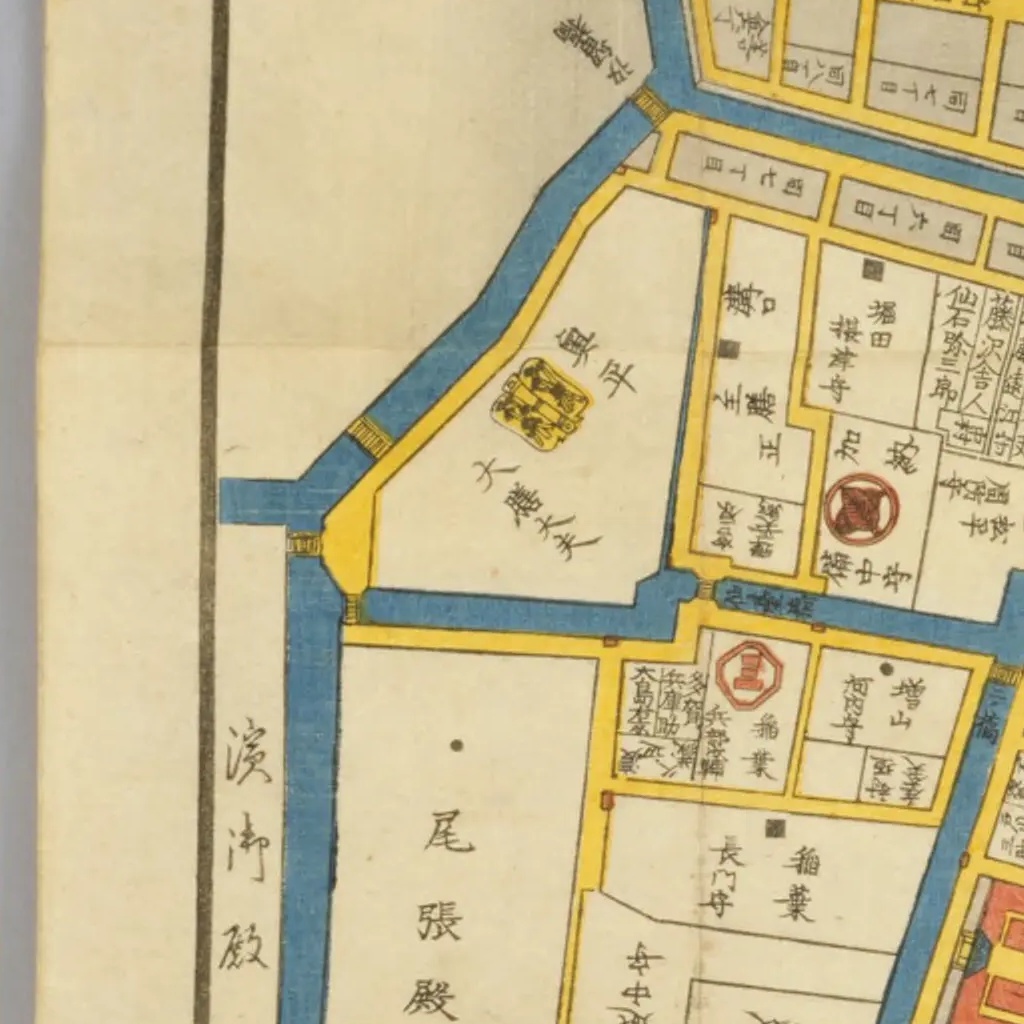 2-100] 新橋 | 江戸マップβ版