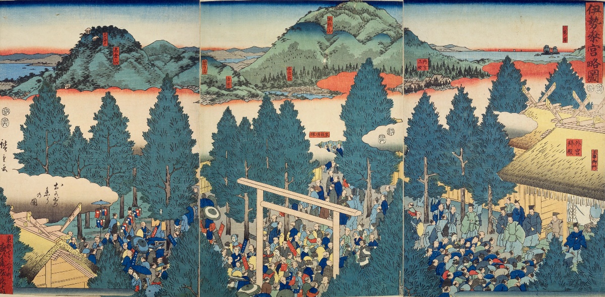 今週の今昔館: 今週の今昔館（248） 伏見稲荷社 20210106