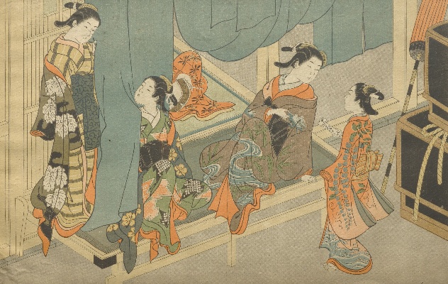 西川祐信古代美人画譜 | NDLイメージバンク | 国立国会図書館