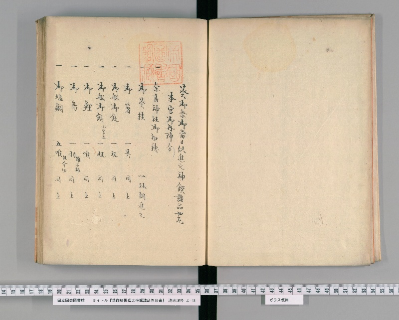 葵御祭供進之神饌諸品色目書 - ページ 4