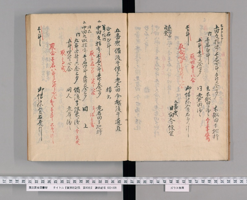 賀茂社記録. 第93冊 - ページ 6