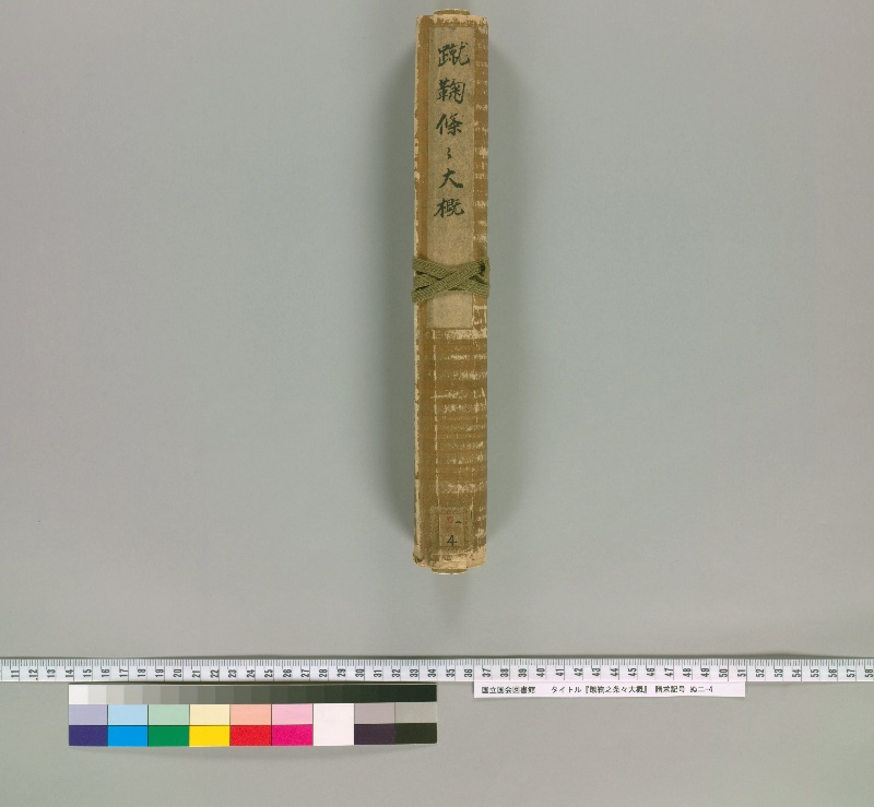 蹴鞠之条々大概 - ページ 1