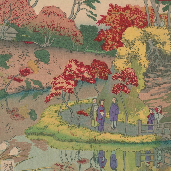 小林清親の『武蔵百景』 | NDLイメージバンク | 国立国会図書館