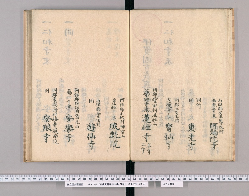 古義真言宗本末帳 21巻. [4] 第三 伊賀国、伊勢国、志摩国、尾張国、三河国、遠江国、駿河国、伊豆国、甲斐国 - ページ 7