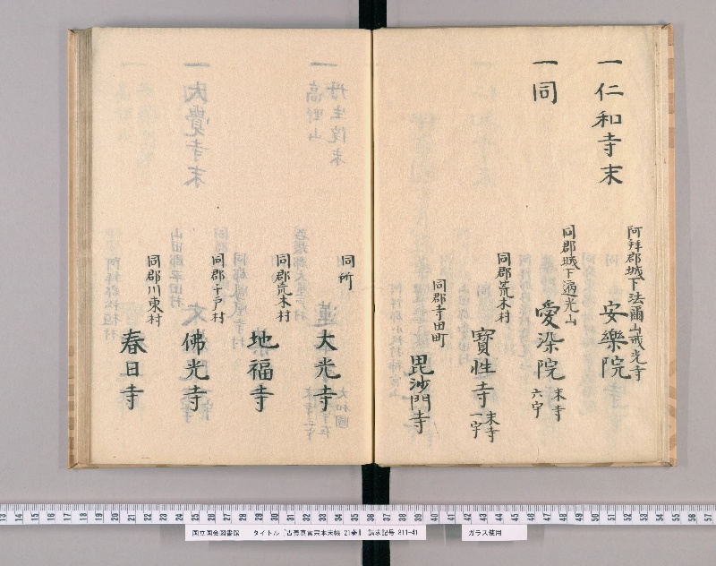 古義真言宗本末帳 21巻. [4] 第三 伊賀国、伊勢国、志摩国、尾張国、三河国、遠江国、駿河国、伊豆国、甲斐国 - ページ 8