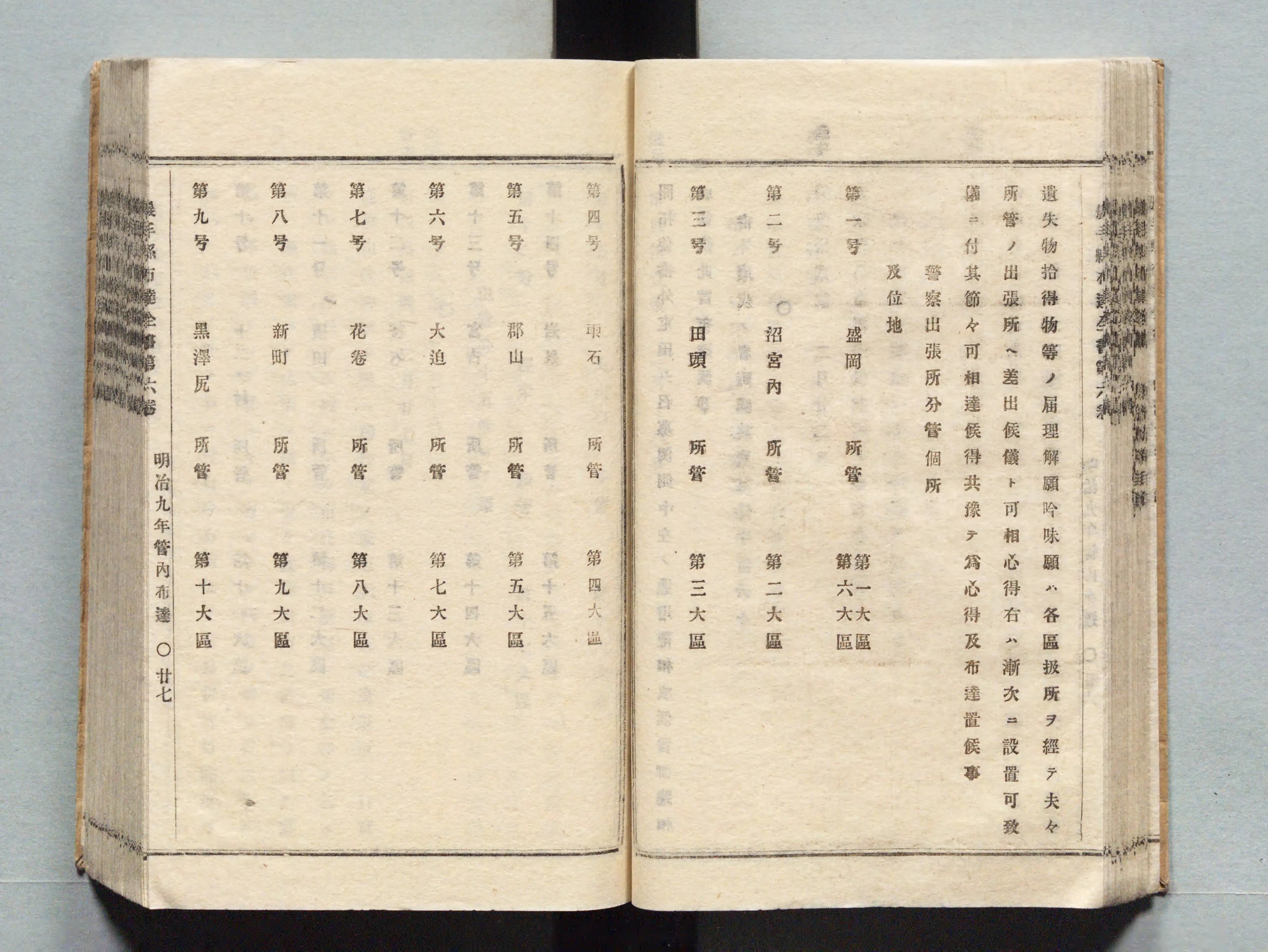 【2024春夏新色】 岩手縣 Library Digital Next - 明治九年 第六巻 布達全書 日本史