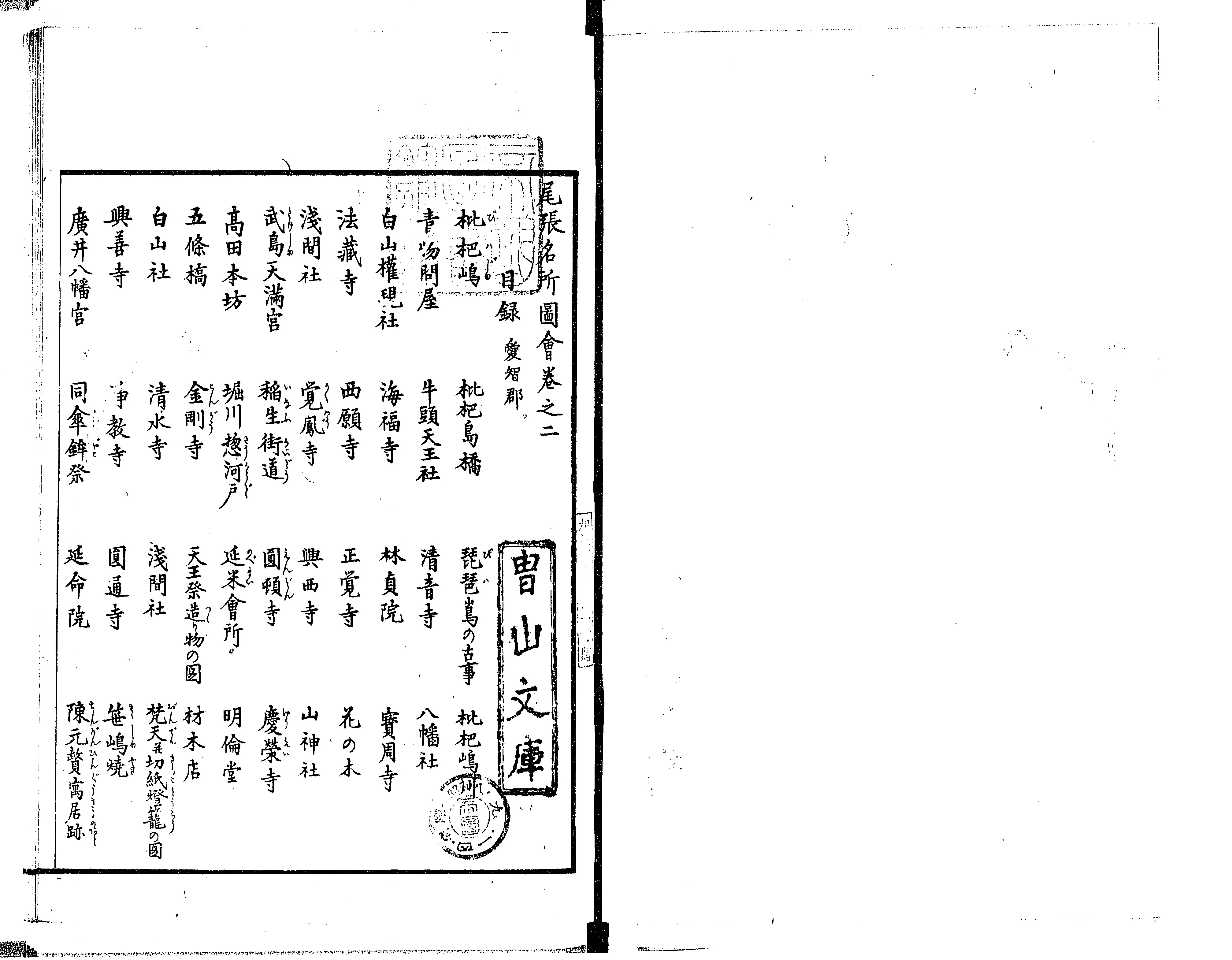 尾張名所図会 - Next Digital Library