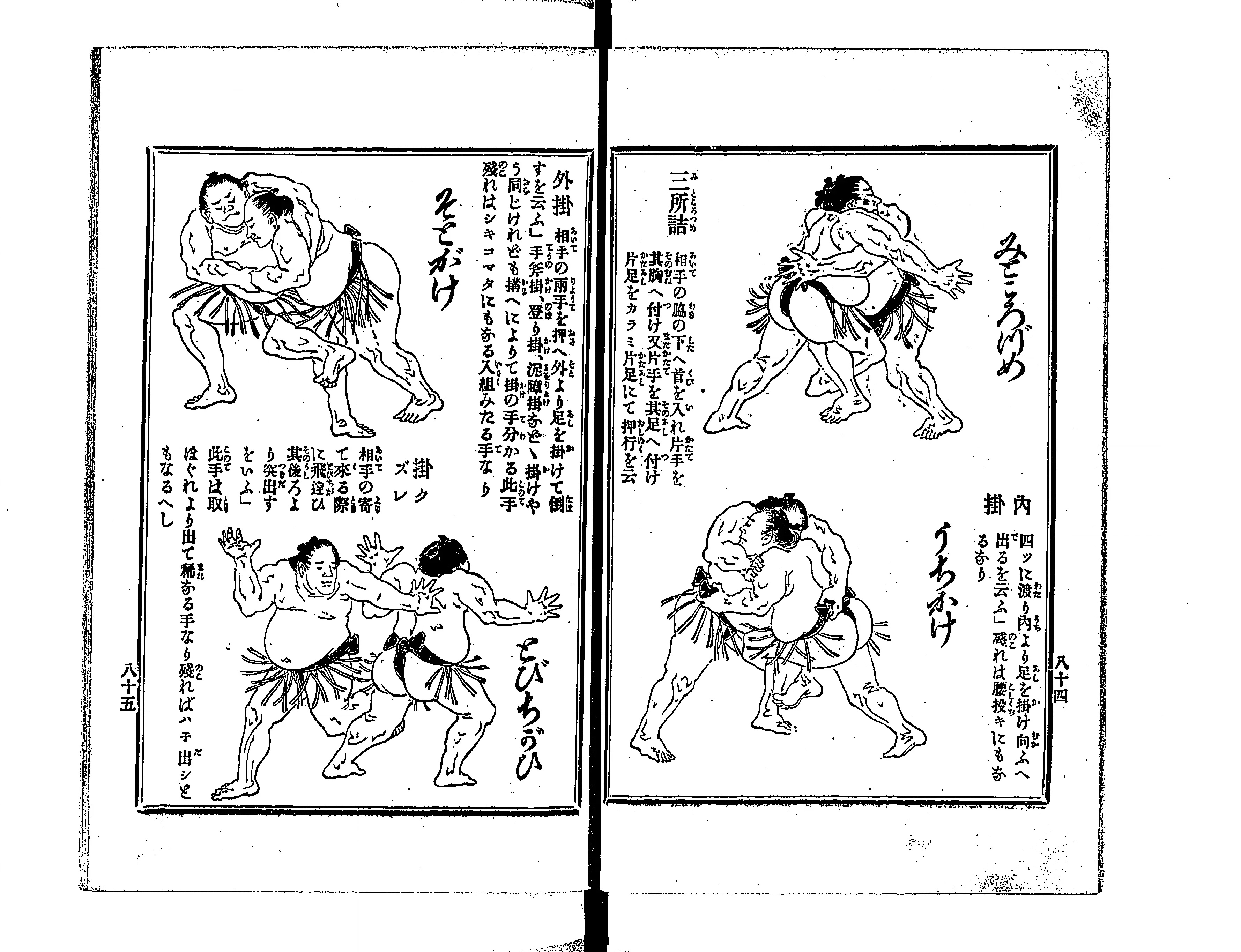 相撲取組四十八手一覧 / 福地書店 / 古本、中古本、古書籍の通販