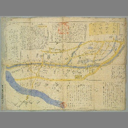 武蔵野小金井桜順道絵図 国立国会図書館デジタルコレクション